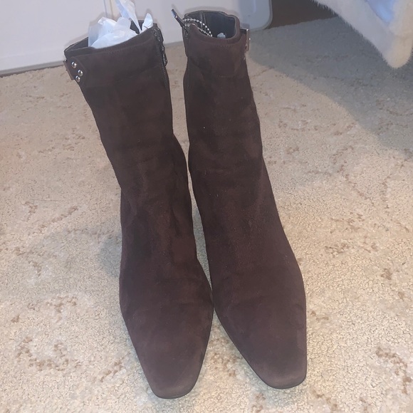 Women’s Brown Prada Ankle Boot Vintage, Euro Size 37, US 6 1/2-7 - Picture 1 of 9